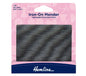 Hemline Iron On Mender 24x9cm Dark Grey