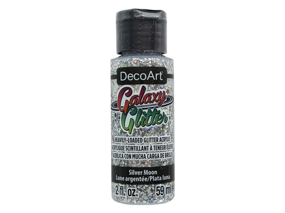 Deco Art Galaxy Glitter - Silver Moon 59ml