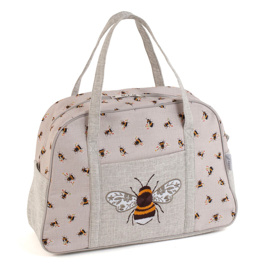 Sewing Machine Bag: Embroidered: Bee