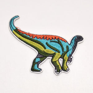 Iron & Sew on Motif - Green Dinosaur