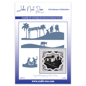 John Next Door Christmas Collection - Nativity Scenes 3 Dies