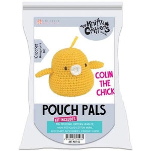 Knitty Critters Pouch Pals - Colin The Chick