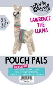 Knitty Critters Pouch Pals - Lawrence The Llama