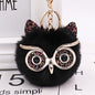 Keychain - Pom Pom Owl