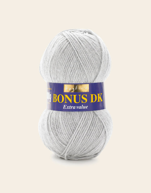 Hayfield Bonus DK - Light Grey Mix