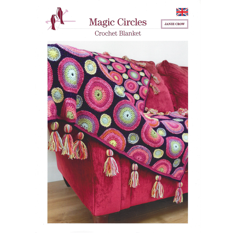 Janie Crow Magic Circles Crochet Blanket Pattern