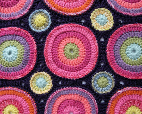 Janie Crow Magic Circles Crochet Blanket Pattern