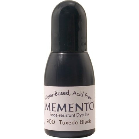 Memento Ink Reinker - Jet Black