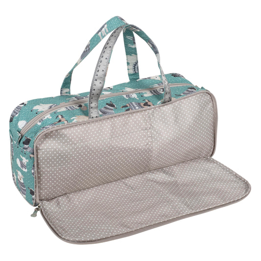 Knitting Bag with Pin Case: Woolly Pully