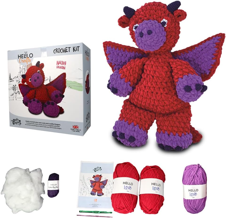 Knitty Critters Naomi Dragon