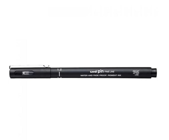 Uni Pin Fine Liner Black 1.2mm