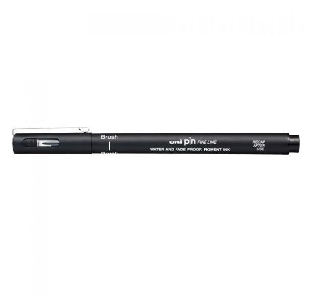 Uni Pin Fine Liner Brush Black