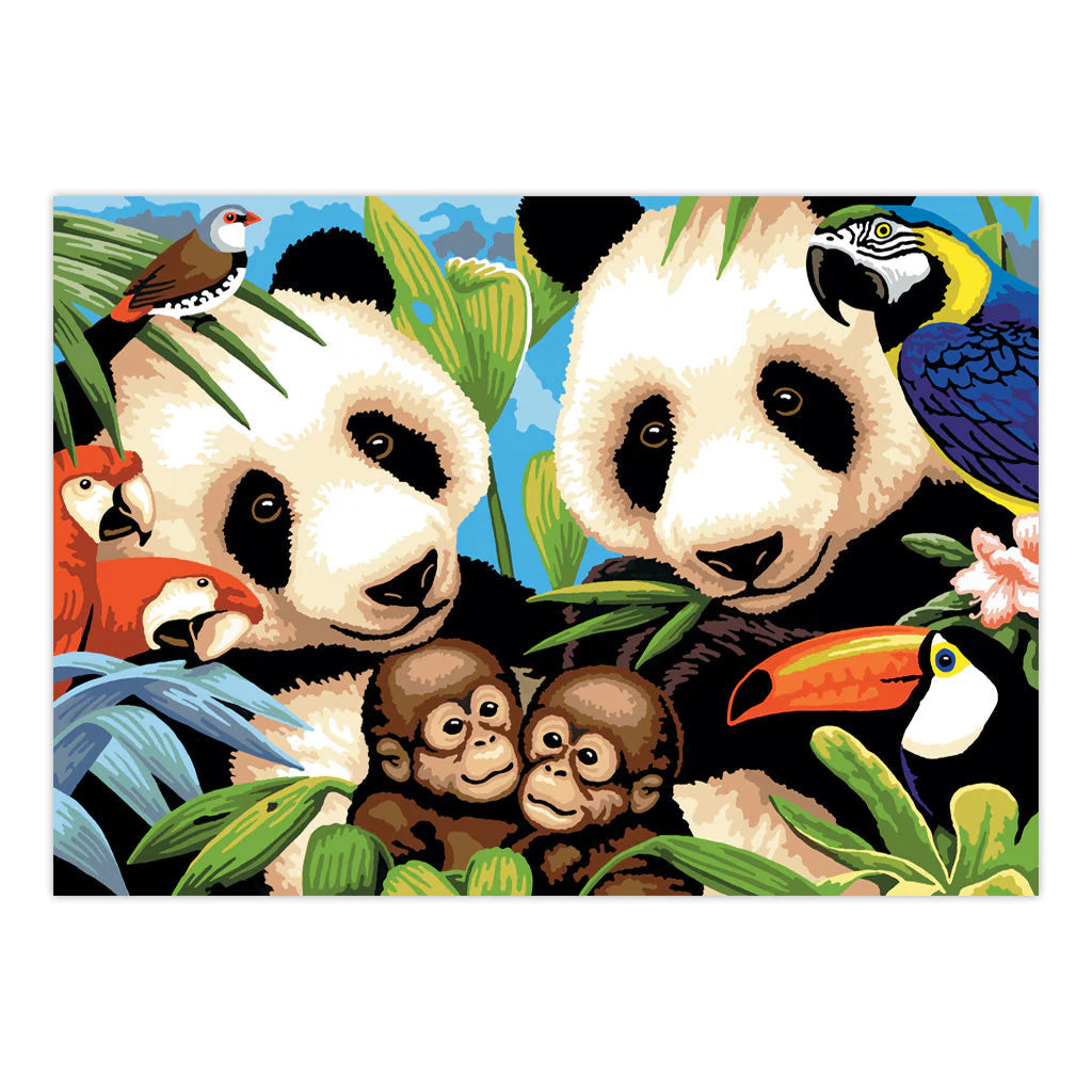 Paint By Numbers Endangered Animals