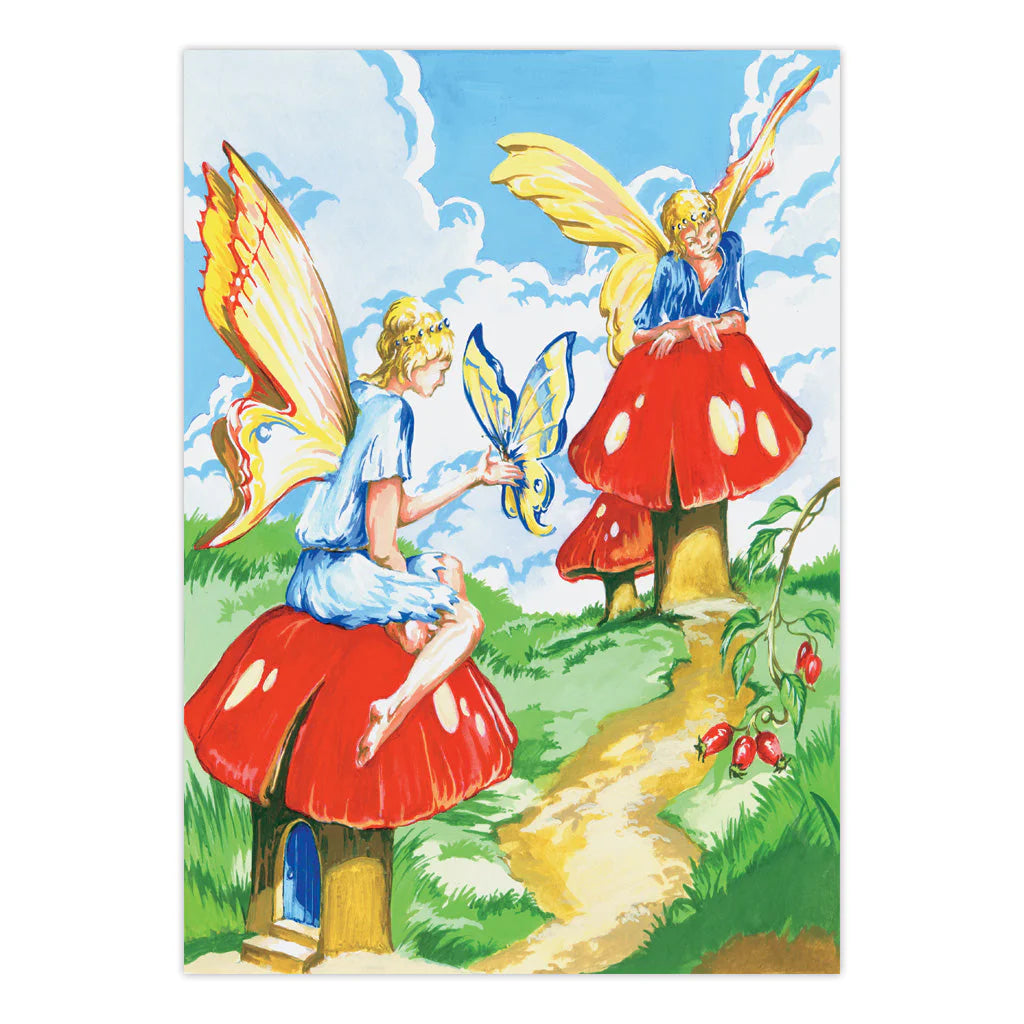 Paint By Numbers Flower Fairies