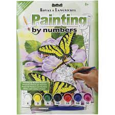 Paint By Numbers Swallowtail Butterflies