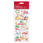 Create Christmas Foil Stickers Gift Delivery