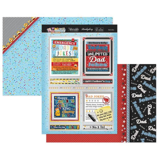 Dad Jokes Luxury Topper Set