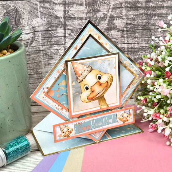 Happy Birthday Silly Goose! Luxury Topper Set