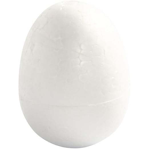 Polystyrene Egg 78mm 1pc