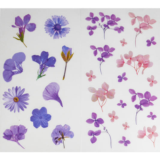 PVC Matt Stickers - Flower 3