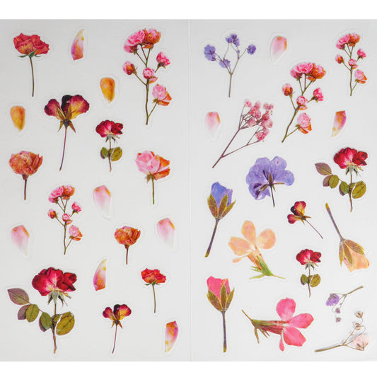 PVC Matt Stickers - Flower 2
