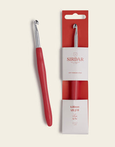 Crochet Hook Aluminium 17cm 6.00mm