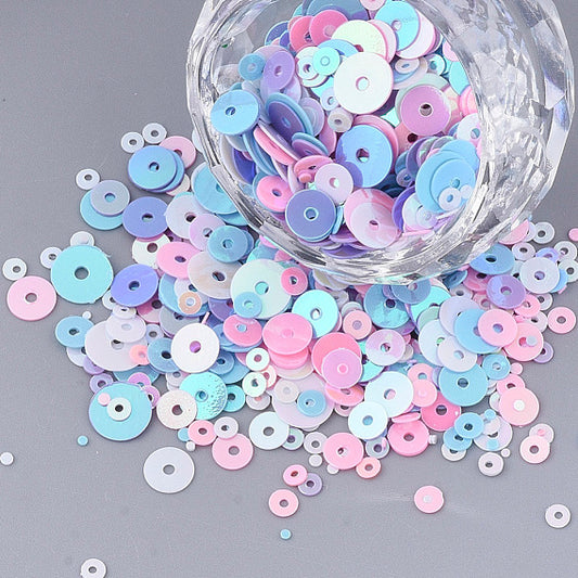 4.5mm Sequins Approx 10g Mixed - Unicorn