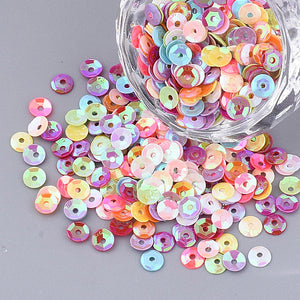 4.5mm Sequins Approx 10g Mixed - Confetti