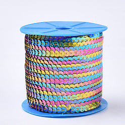 Sequin Trim Bright Multi-Coloured 1mtr