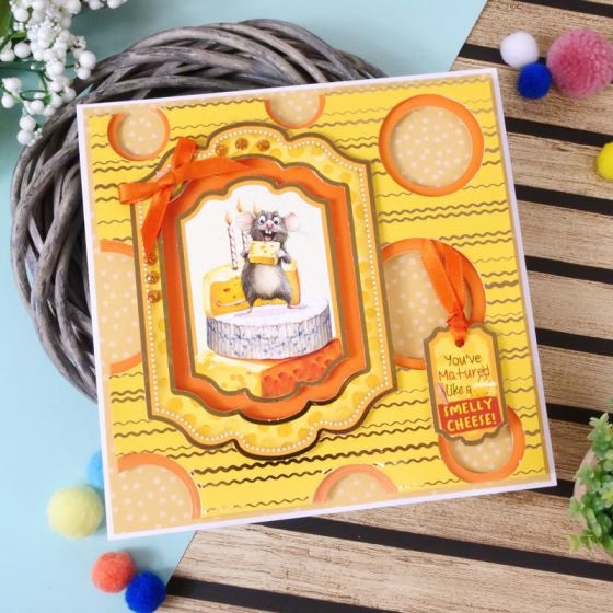 Animal Antics Luxury Card Topper Sheet