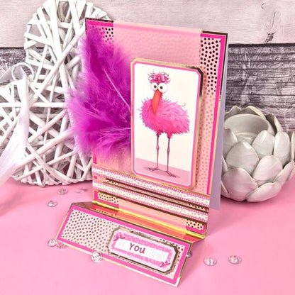 Bonkers Birds Luxury Card Topper Sheet