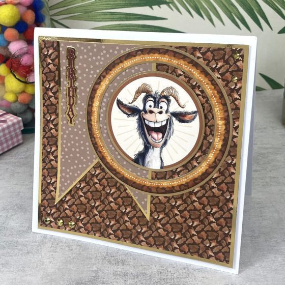 Farmyard Friends Luxury Card Topper Sheet