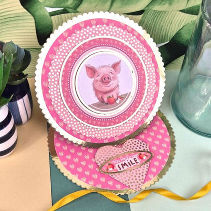 Farmyard Friends Luxury Card Topper Sheet