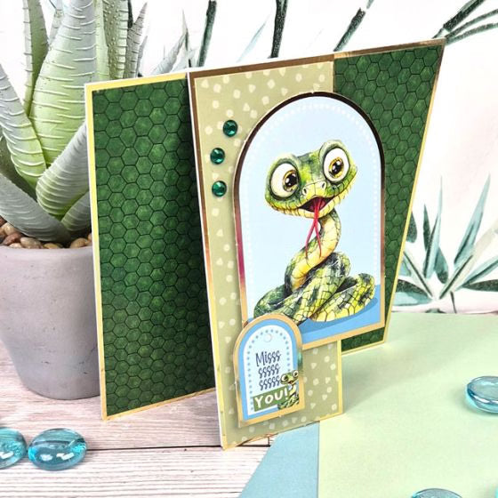 Jungle Fever Luxury Card Topper Sheet