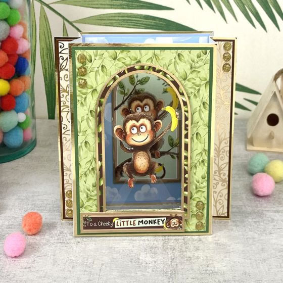 Jungle Fever Luxury Card Topper Sheet