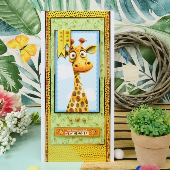 Safari Surprise Luxury Card Topper Sheet