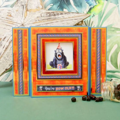 Safari Surprise Luxury Card Topper Sheet