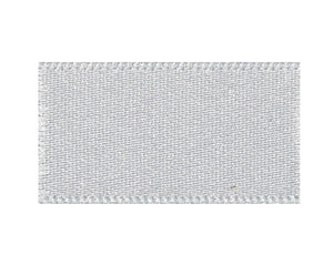 Ribbon Double Faced Satin 1m x 10mm Silver grey