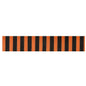 Berisfords 1m x 15mm Orange Stripe Ribbon