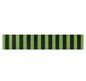 Berisfords 1m x 15mm Green Stripe Ribbon