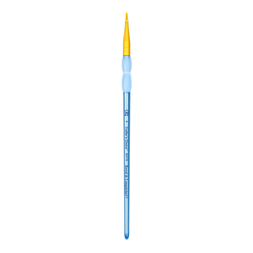 Crafters Choice Gold Taklon Filbert 0