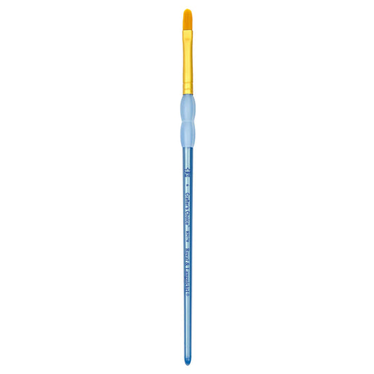 Crafters Choice Gold Taklon Filbert 6