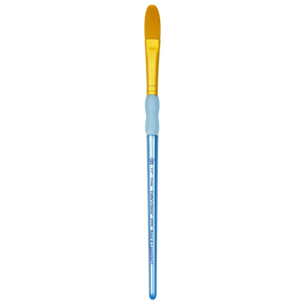 Crafters Choice Gold Taklon Oval Wash 1/2"