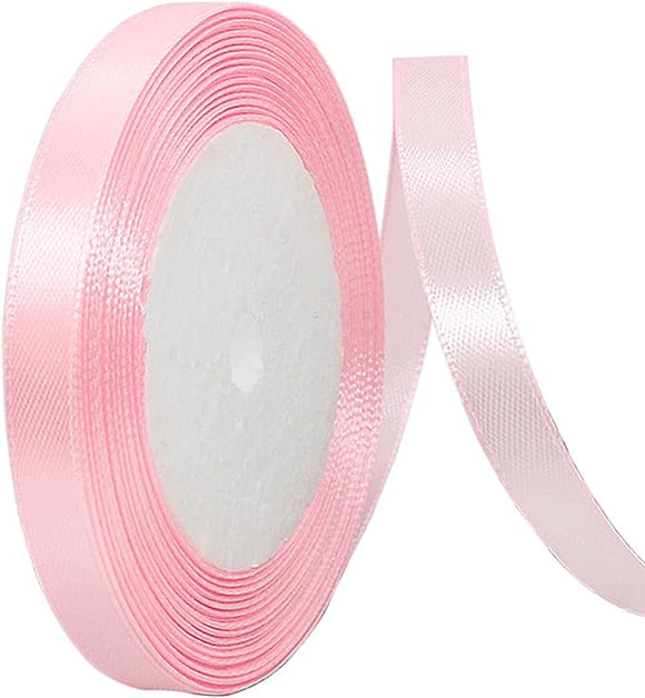 Pink Ribbon - Approx 1cm x 25 yds/22.8m's-