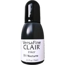 VersaFine Clair Ink Reinker - Jet Black