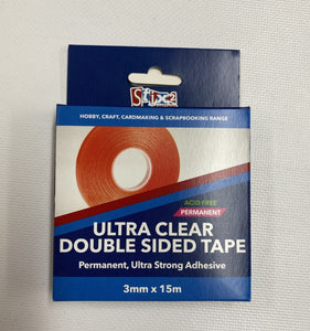 Ultra Clear Tape - 3mm x 15m