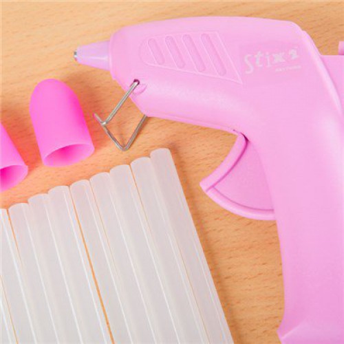 Hot Melt Glue Gun Includes - 2 x 7.2mm Glue Sticks