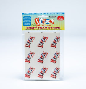 Craft Foam Strips - 5mm x 138mm (2 widths)