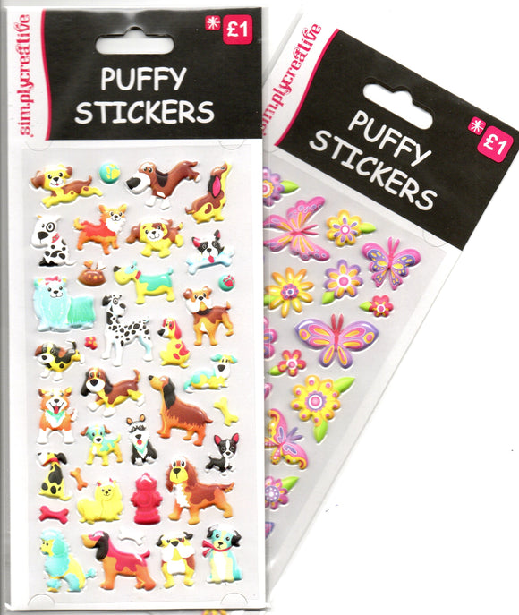 Assorted Puffy Stickers