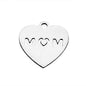 Mum Charm - Stainless Steel